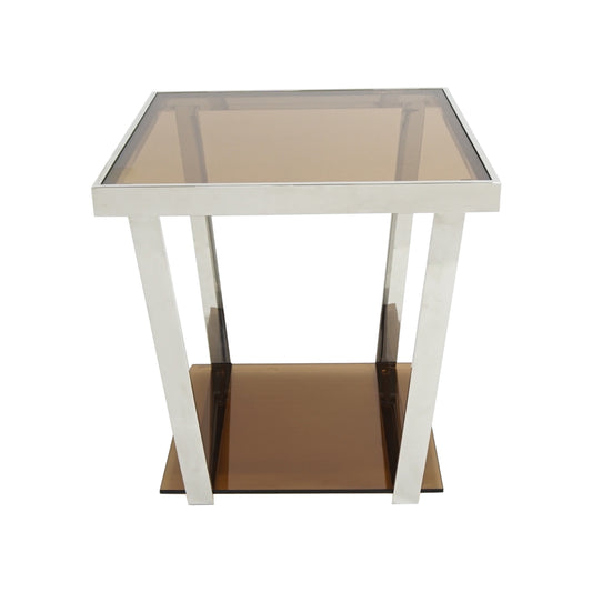 Table d'appoint Carraway Marron