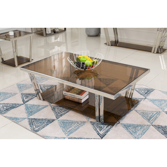Carraway Coffee Table Brown