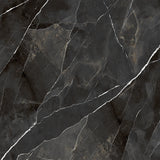 Sole Round Dining Table Top 39" Calacatta Black