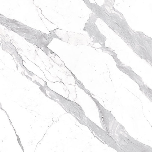 Thin Extendable Table Top, Bianco Statuario (WHITE)