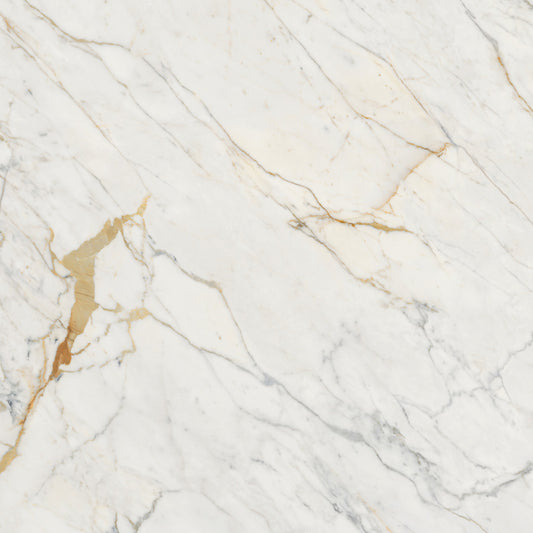 Giuli Dining Table Top 79", Golden White