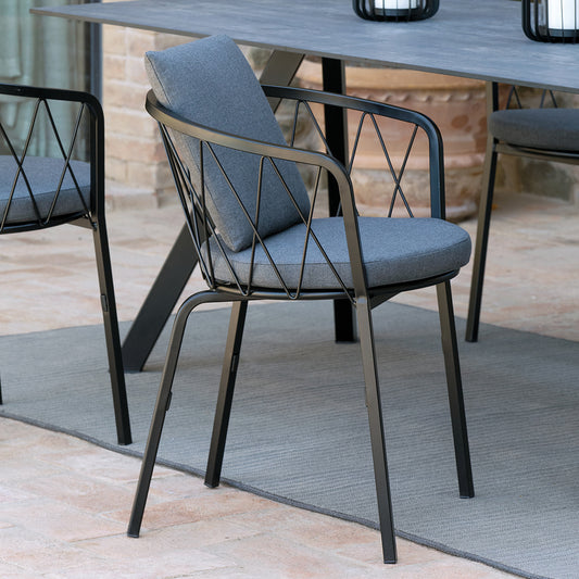 Dasy Dining Armchair GRAY