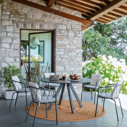 Dasy Round Dining Table GRAY