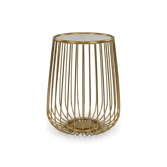 Elena End table White