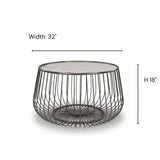 Elena Coffee Table White