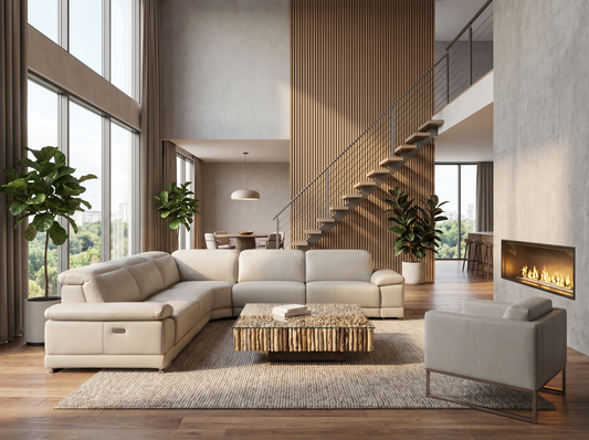 Escape Sectional 3 Recliners