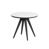 Table d'appoint Francesca grande taille BLANCHE
