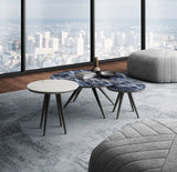 Table d'appoint Francesca grande taille BLANCHE