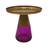 Table d'appoint Kent rose