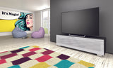 Magic TV Stand BLK WHT