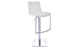 Tabouret de bar réglable Milano BLANC