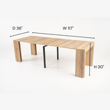Mitra Extension Dining and Console Table