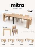 Mitra Extension Dining and Console Table