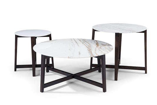Table d'appoint Nina grande en marbre