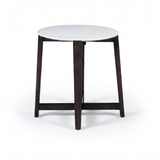Nina End Table Large Marble