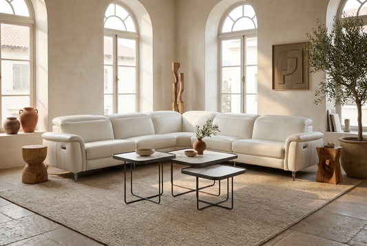 Oxford Sectional 3 Recliners