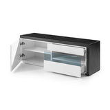 Meuble TV Phantom noir/blanc