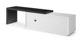 Meuble TV Phantom noir/blanc