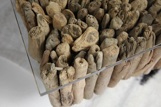 Safari Console Table Natural Wood