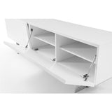 Saleen TV Stand WHITE