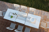 Valentino Extension Dining Table WHITE