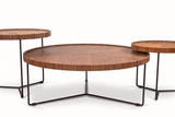 Table basse Abby en noyer