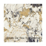 Ceramic Dining table Top 79" Etoile De Rex Symphonie