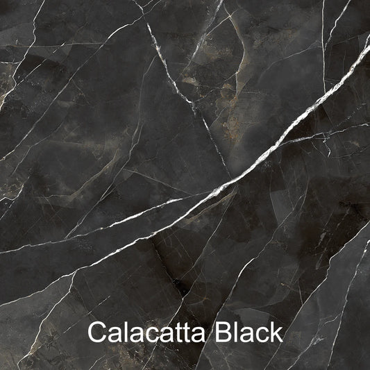 Extension Dining Table Top, Calacatta Black