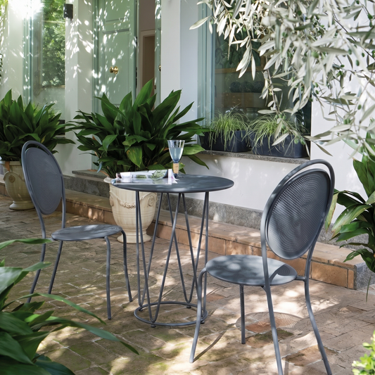 Lucy Dining Table 26" GRAY