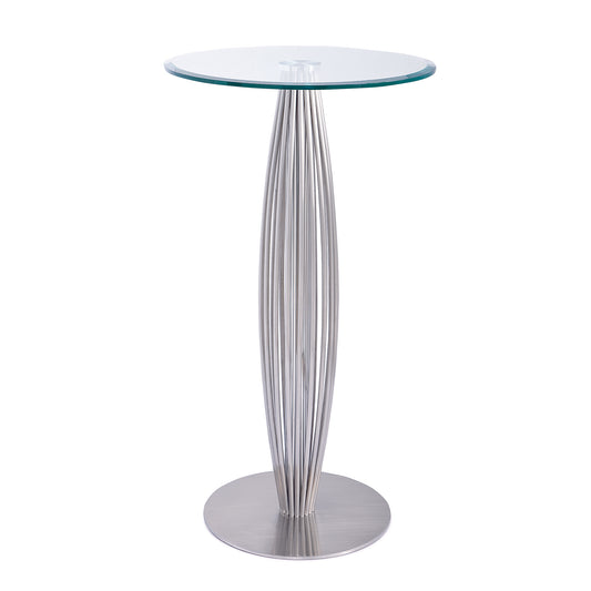 Linda Bar Table GLASS 24"