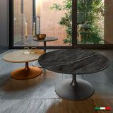 Marisa 30" Tavolino da caffè Top CALCATTA NERO