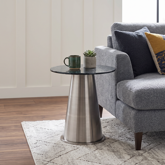 Oslo End Table Blue